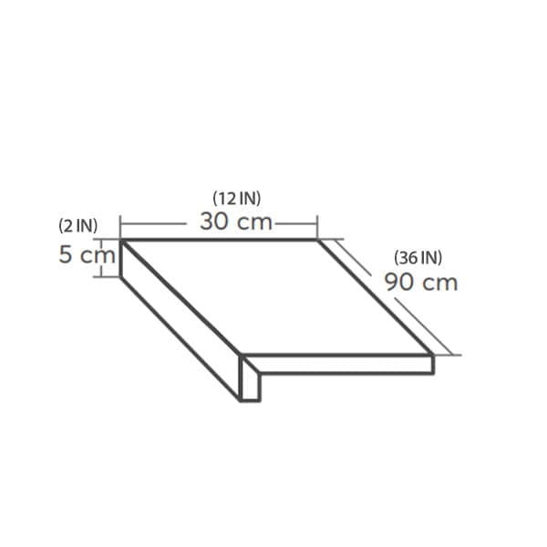 Porcea Porcelain L Coping